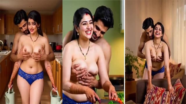 Bhabhi Boobs Presses His Nude Kinky Devar – AI Porn Video - Auntymaza.com