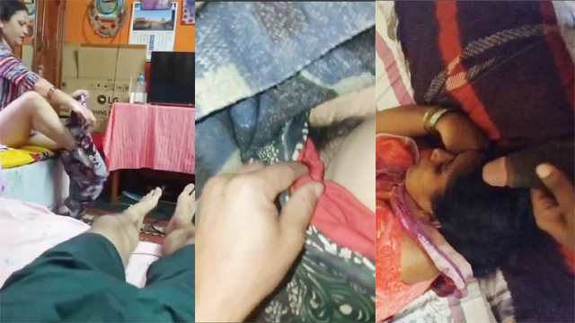 Desi Milf Changing – Front Of Her Son Masturbating - Auntymaza.com