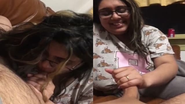 Chashmish bhabhi ne devar ko blowjob diya masti mein – viralClip - Auntymaza.com