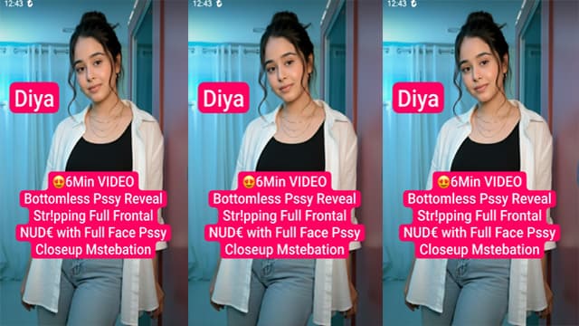 Diya Insta Model Frontal Nude Pssy Closeup Mstrbation Viral Porn Video - Auntymaza.com