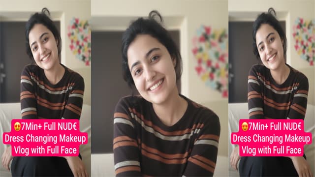 Desi GF Latest Viral Full Nude Dress Changing & Makeup Viral Clip - Auntymaza.com