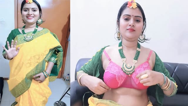 Newly Wife Wedding Dress – Video Call Long Distance Husband - Auntymaza.com
