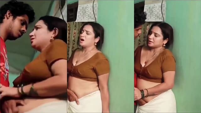 Indian Mature Mom Panties Inside Hend Pussy Rubing With Son - Auntymaza.com
