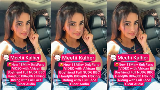 Meetii Kalher New African Boyfriend – Riding Blowjob & Chudai Video HD - Auntymaza.com