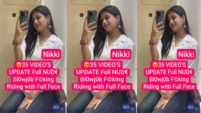 Niharika Aka Nikki Most Blowjob Hard Riding Full Face - Auntymaza.com