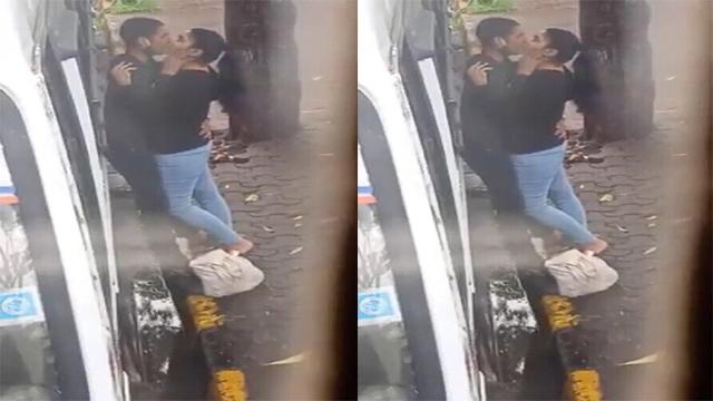 Marathi Lover Outdoor Kissing Captured Secretly Video Free - Auntymaza.com