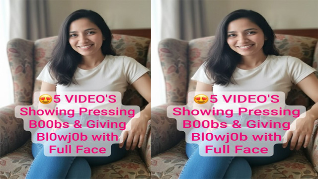 Desi GF Viral Showing Pressing – Boobs & Giving Amazing Blowjob – with Full Face Video - Auntymaza.com