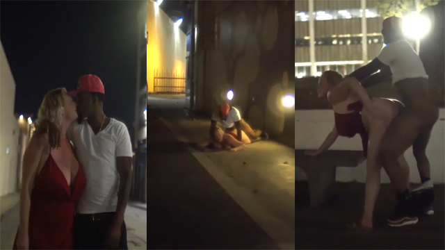 Blonde Milf Fucked in Public by Rizz – after Meeting Her at the Club Girls - Auntymaza.com