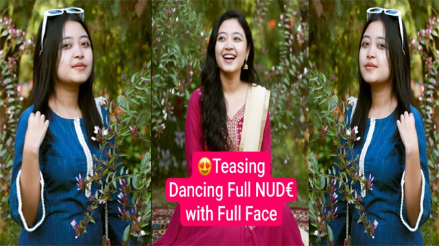 Beautiful Tiktoker Viral Video – Teasing Dancing Full Nude – with Full Face - Auntymaza.com