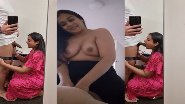 Indian Hot Wife Blowjob – And Taking Cum On Boobs Video Free - Auntymaza.com