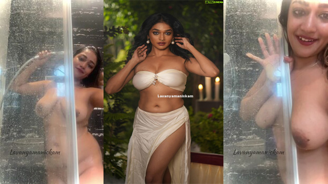 Lavanya Manickam Hot Bath Solo Show ~ App Content - Auntymaza.com