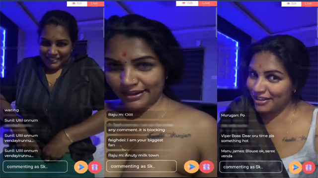 Mallu Makeup Artist Reshma Premium Live Chat - Auntymaza.com