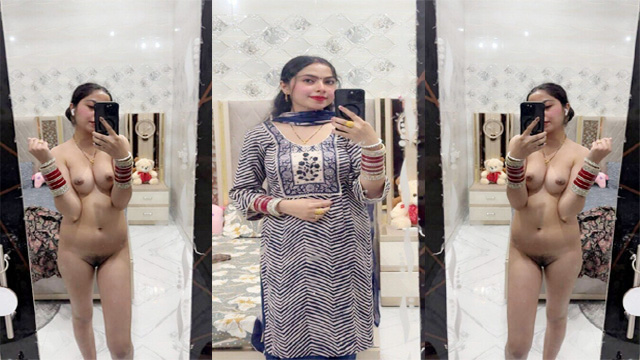 Punjabi Beautiful Famous Girl – Full Nude Showing & Masturbation - Auntymaza.com
