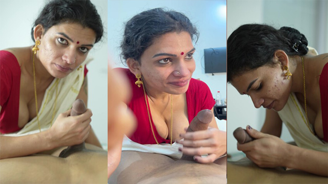 Resmi Nair BJ and Boobjob to New guy – App Content Viral Pron Video - Auntymaza.com