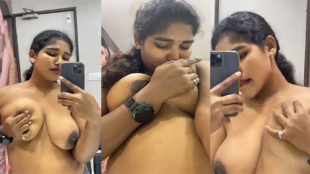 Desi Marathi Wife Pressing Boobs Viral Pron Video - Auntymaza.com