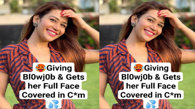 Cute Insta Queen Viral Video – Giving Blowjob and Getting – Her Face in Cam Video - Auntymaza.com