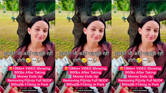 Beautiful Girl Taking Money Ends up Removing – Panty,Full Nude Blowjob Chudai in Park Video - Auntymaza.com