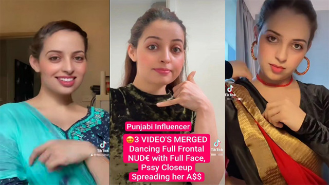 Famous Punjabi Influencer – Dancing Frontal Nude - Auntymaza.com