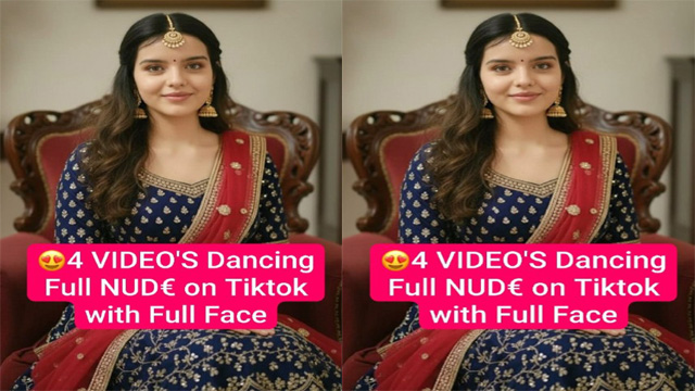 Beautiful Girl Viral Stuff Dancing – Full Nude on Tiktok with Full Face - Auntymaza.com